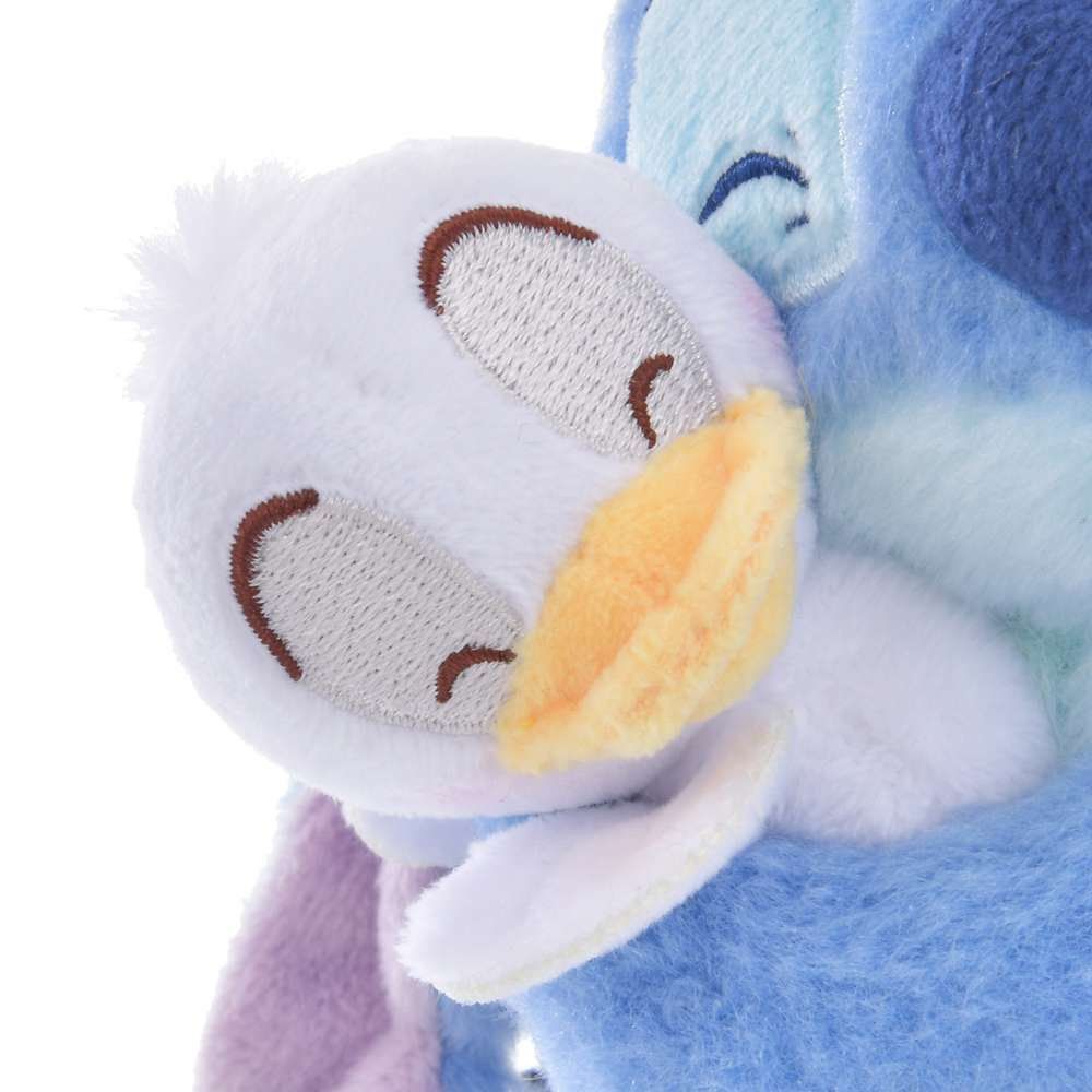 HKDL - Stitch Plush Keychain Hug with Duck (Disney Stitch Day Collection)【Ready Stock】