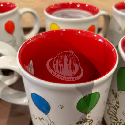 HKDL - Winnie and Friends with Ballon Ceramic Mug【Ready Stock】