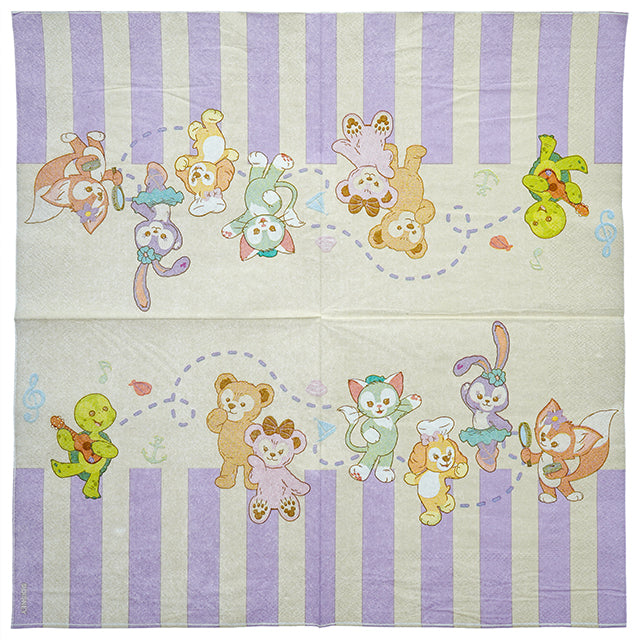 HKDL - Duffy and Friends Paper Napkins【Ready Stock】