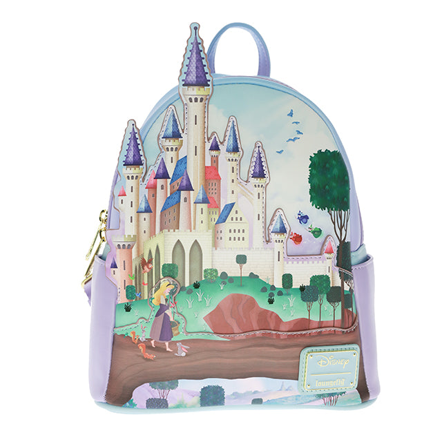 HKDL - Princess Castle Sleeping Beauty Loungefly Mini Backpack