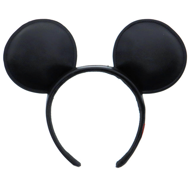 HKDL - Classic Mickey Mouse Ears Headband Simulated Leather【READY STOCK】