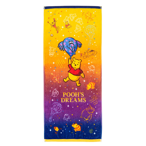 Pre-Order TDR - Winnie the Pooh Bath towel (2022 Pooh Dream)