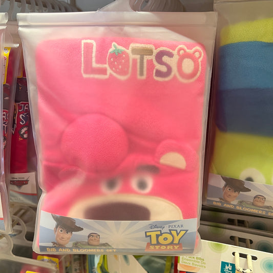 HKDL - Lotso Bib and Bloomers set【Ready Stock】