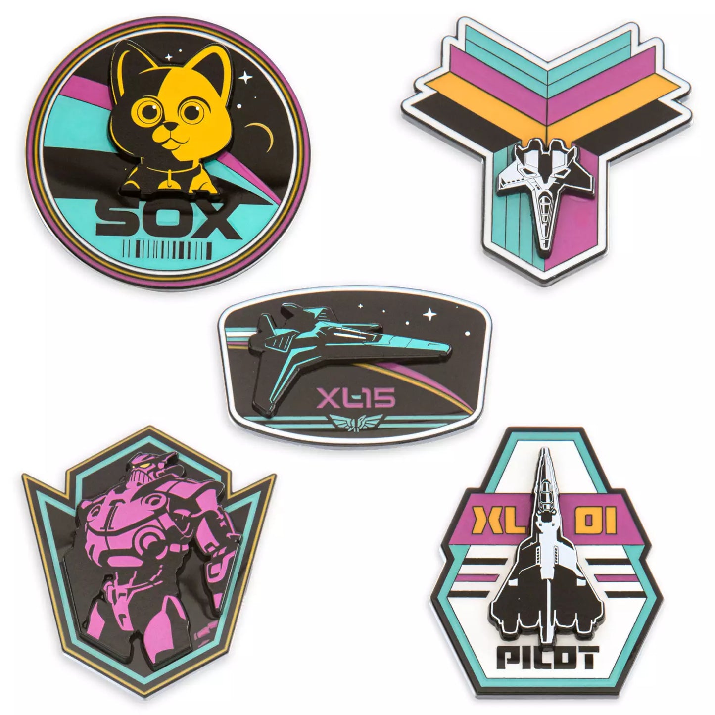HKDL - Lightyear Space Ranger Mystery Pins Set【Ready Stock】