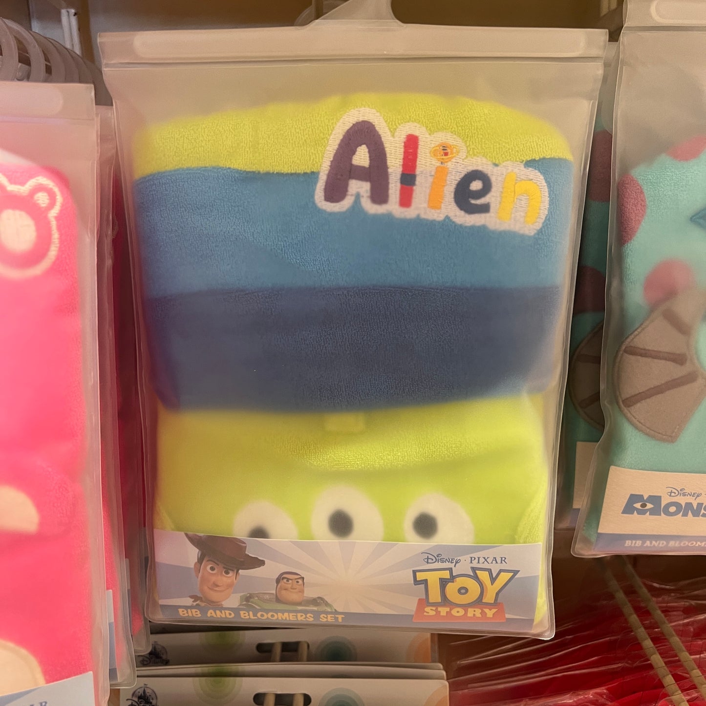 HKDL - Alien Bib and Bloomers set【Ready Stock】