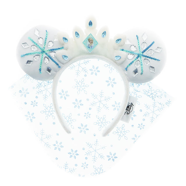 HKDL - Frozen Elsa Ears Headband【Ready Stock】