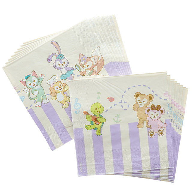 HKDL - Duffy and Friends Paper Napkins【Ready Stock】