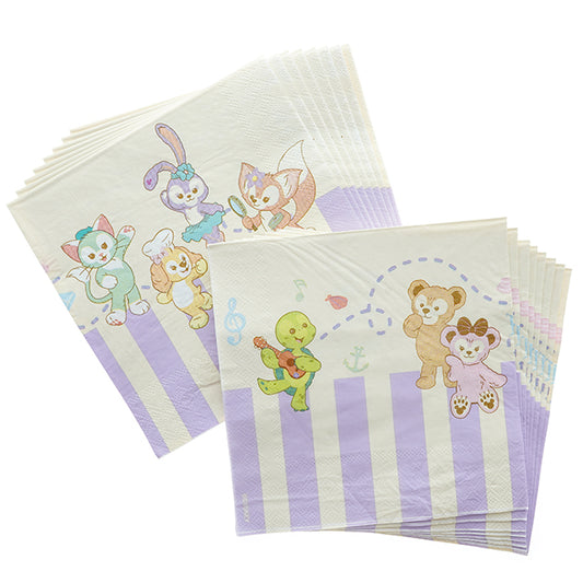 HKDL - Duffy and Friends Paper Napkins【Ready Stock】