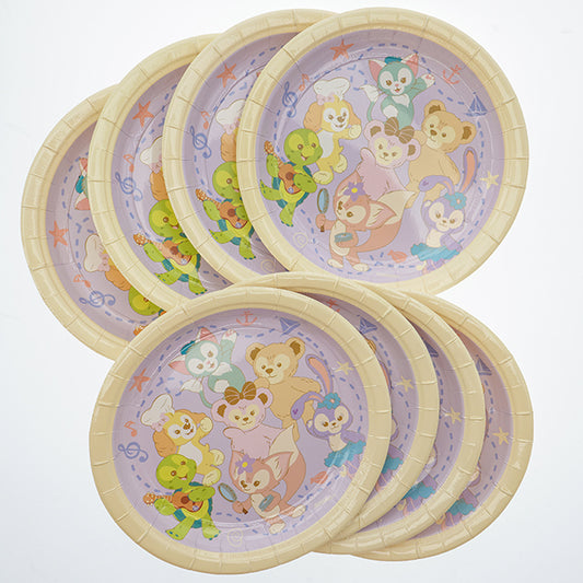 HKDL -  Duffy and Friends Paper Plates【Ready Stock】