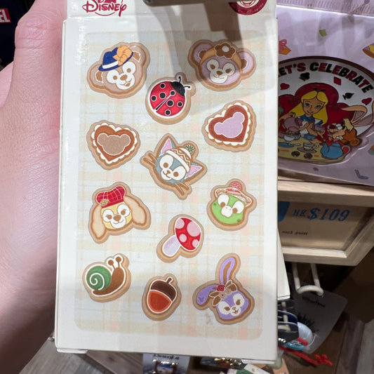 HKDL - Duffy and Friends Mystery Pins Set【Ready Stock】