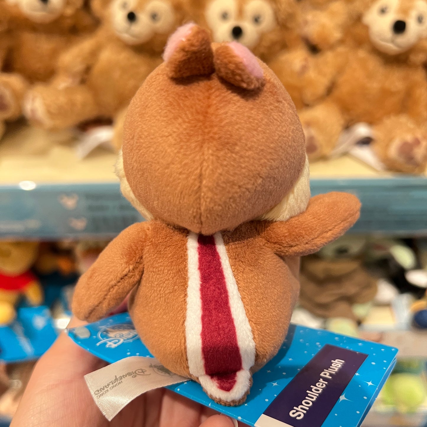 HKDL - Chip Magnetic Shoulder Pal Plush【Ready Stock】