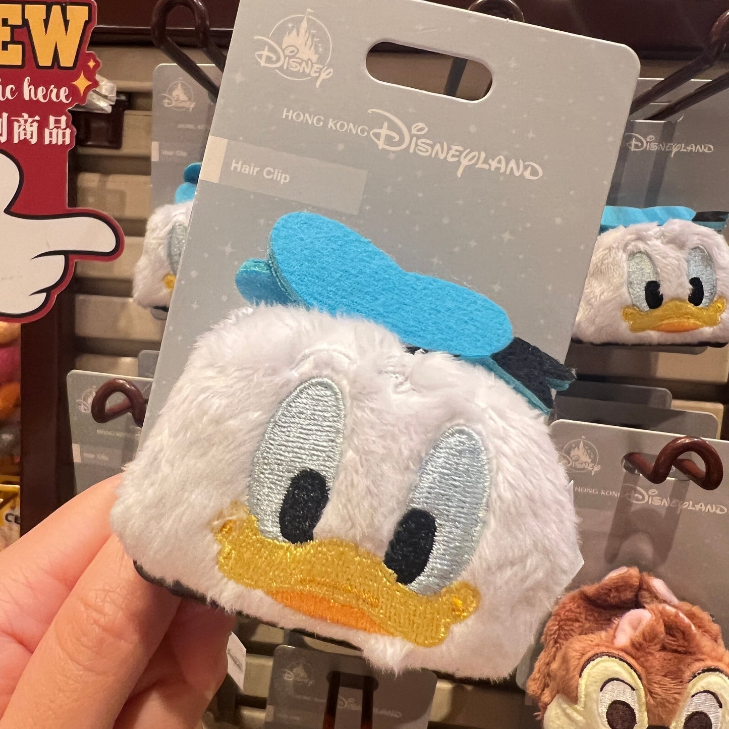 HKDL - Donald Duck Hair Clip【Ready Stock】
