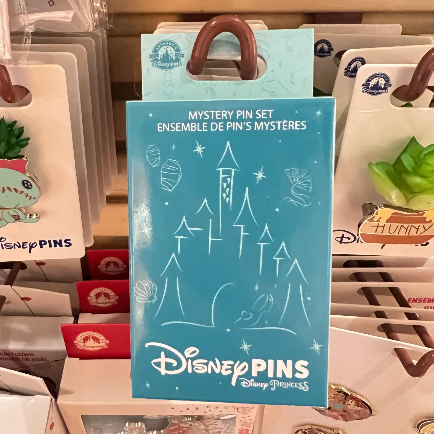 HKDL - Princess Mystery Pins Set【Ready Stock】