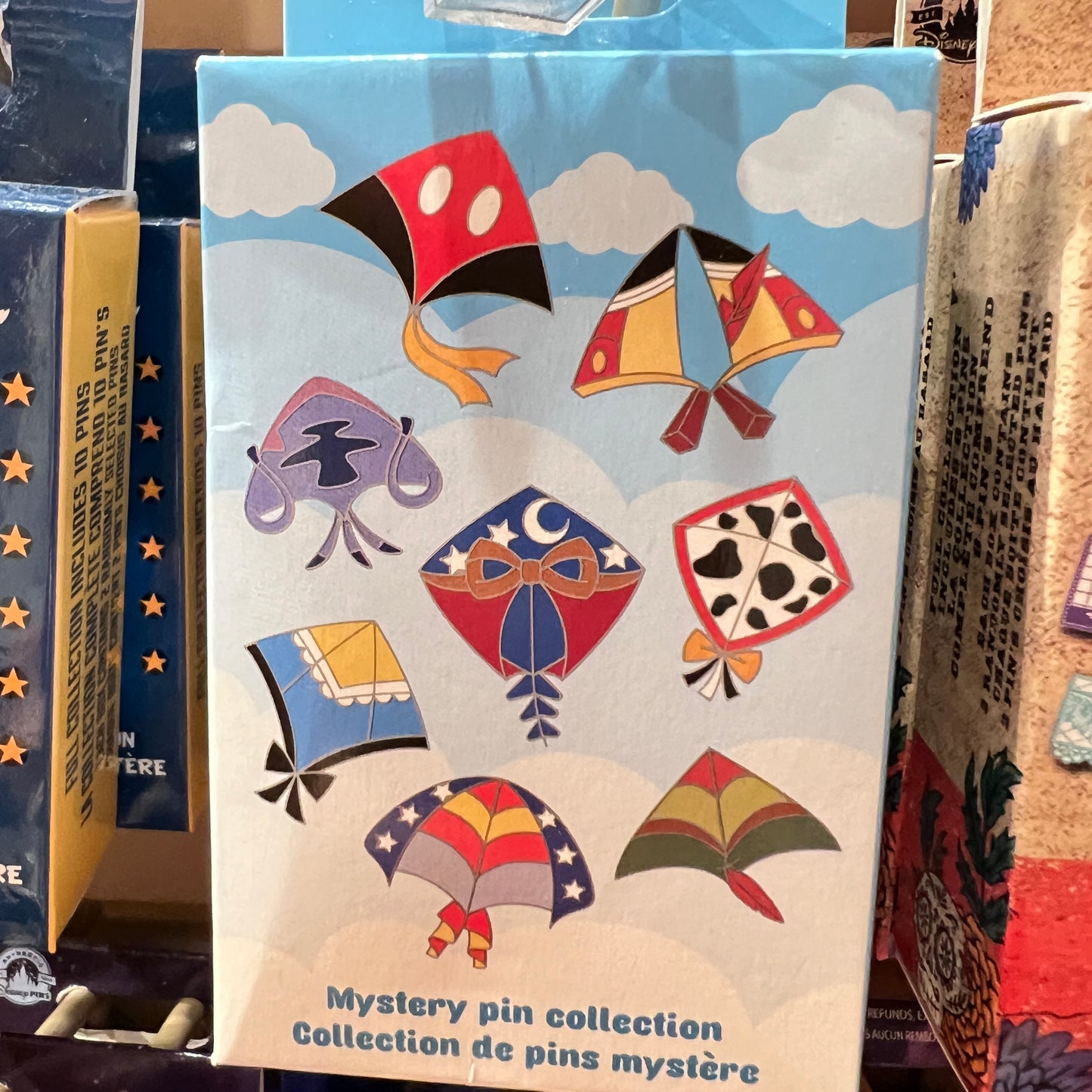 HKDL - Kite Mystery Pins Set【Ready Stock】
