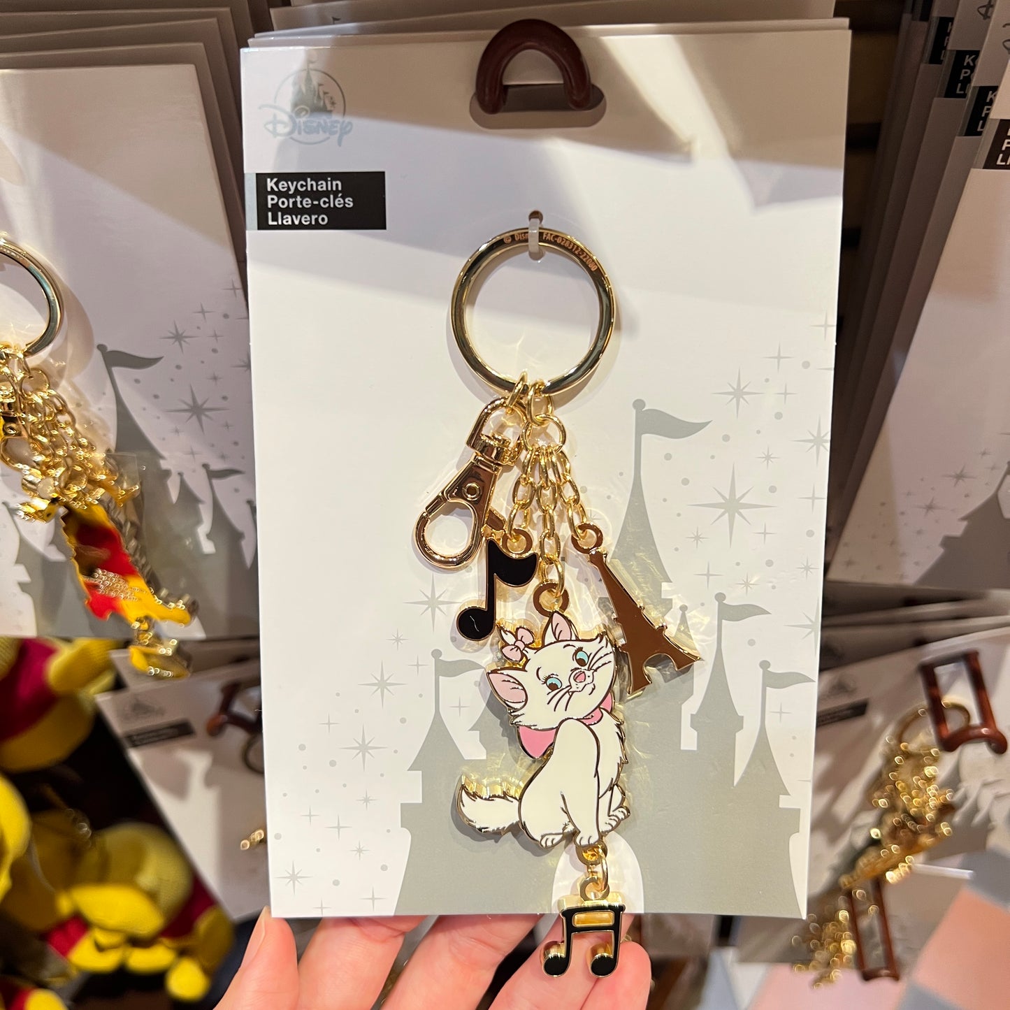 HKDL - Marie Keychain【Ready Stock】