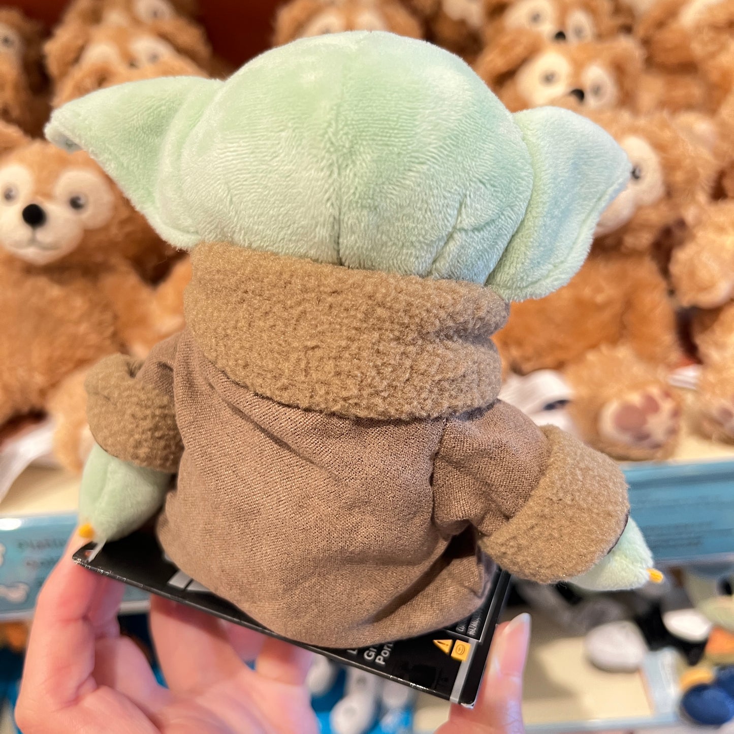 HKDL - Baby Yoda Grogu Magnetic Shoulder Pal Plush, Star Wars: The Mandalorian【Ready Stock】