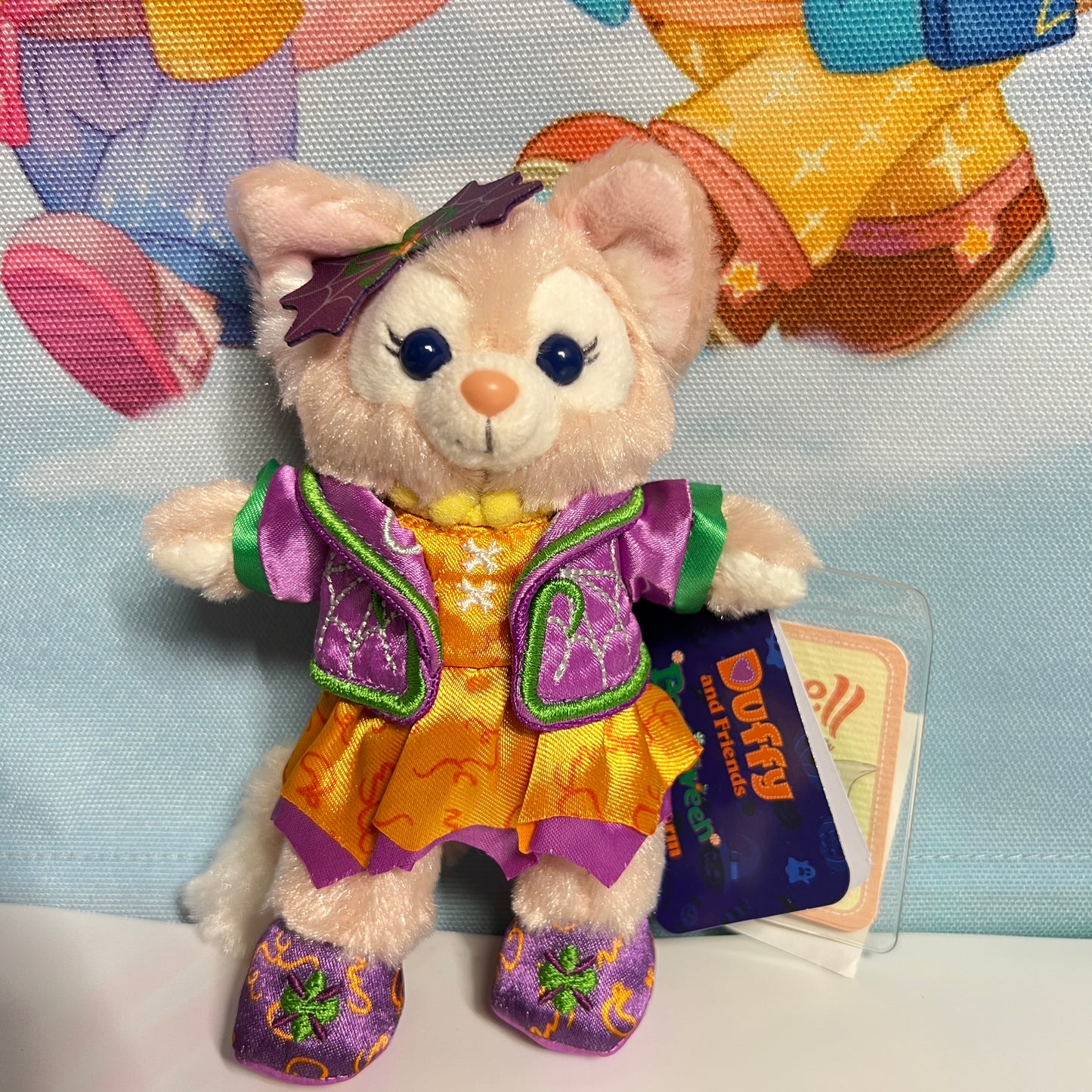 HKDL - LinaBell Plush Keychain Bag Charm (Halloween 2022), Duffy and Friends【Ready Stock】