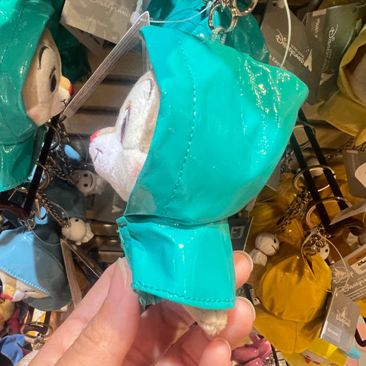 HKDL - Dale Raincoat Plush Keychain【Ready Stock】