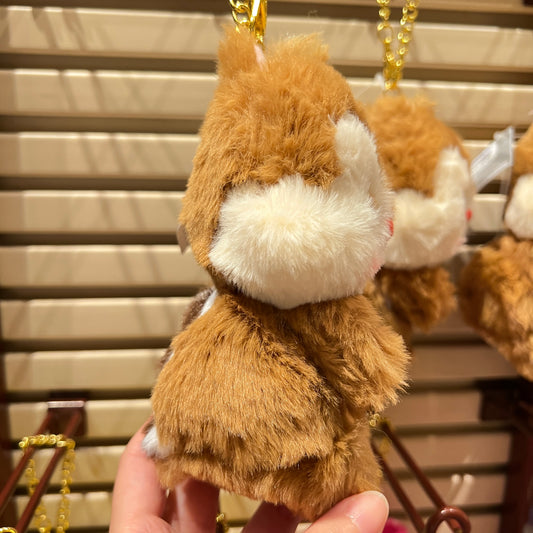 HKDL - Dale Fluffy Plush Keychain【Ready Stock】
