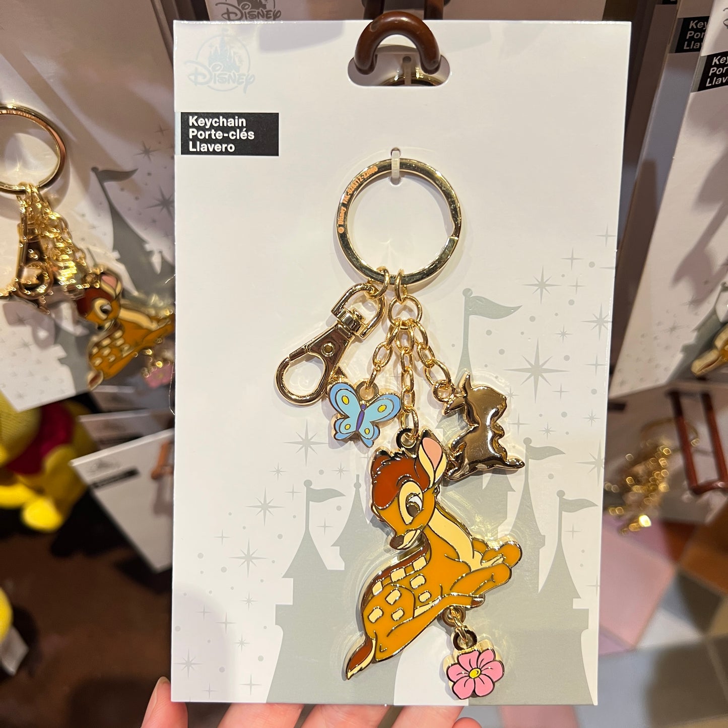 HKDL - Bambi Keychain【Ready Stock】