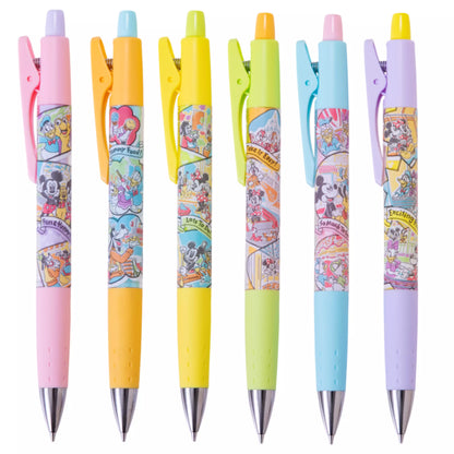 “Pre-Order” TDR - 6 mechanical pencils: Mickey Mouse and friends