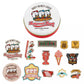 "Pre-Order" TDR - Huey, Dewey, and Louie Sticker Set ,TASTY AND FRESH