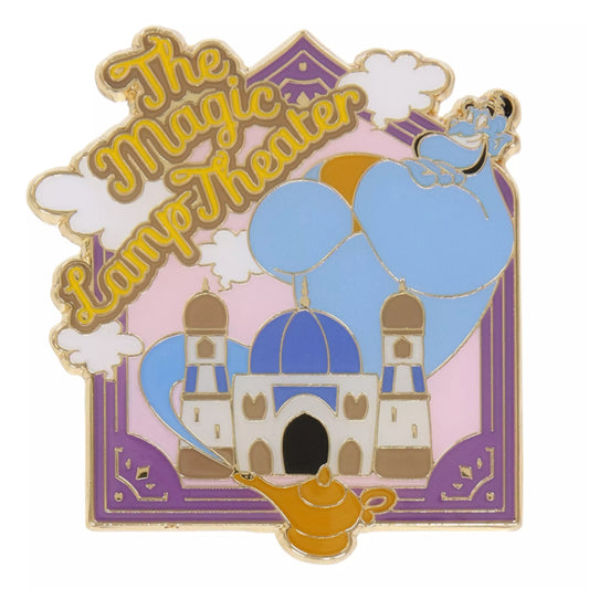 "Pre-Order" TDR - The Magic Lamp Theater Pin Badge, Aladdin 2024