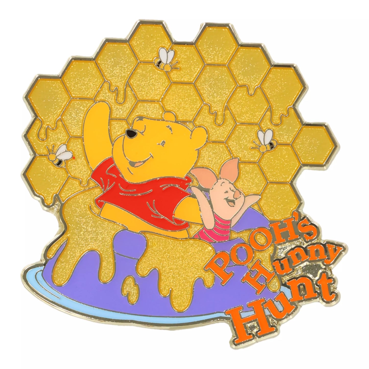 "Pre-Order" TDR - Winnie the Pooh's Hunny Hunt Pin Badge