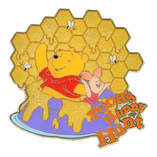 "Pre-Order" TDR - Winnie the Pooh's Hunny Hunt Pin Badge