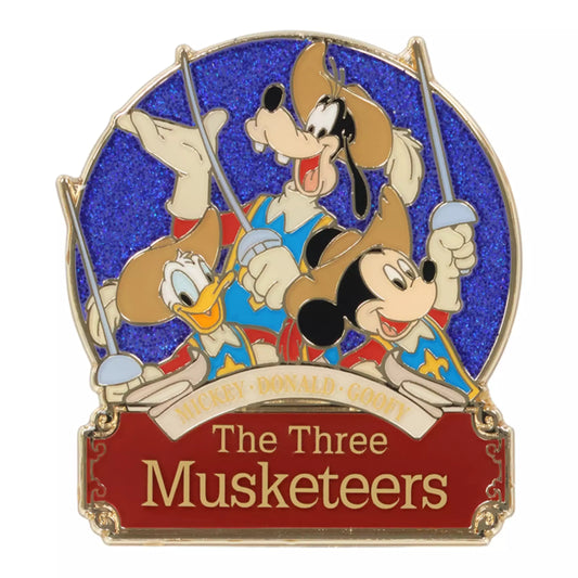 "Pre-Order" TDR - Mickey Mouse and Friends Pin, The Three Musketeers