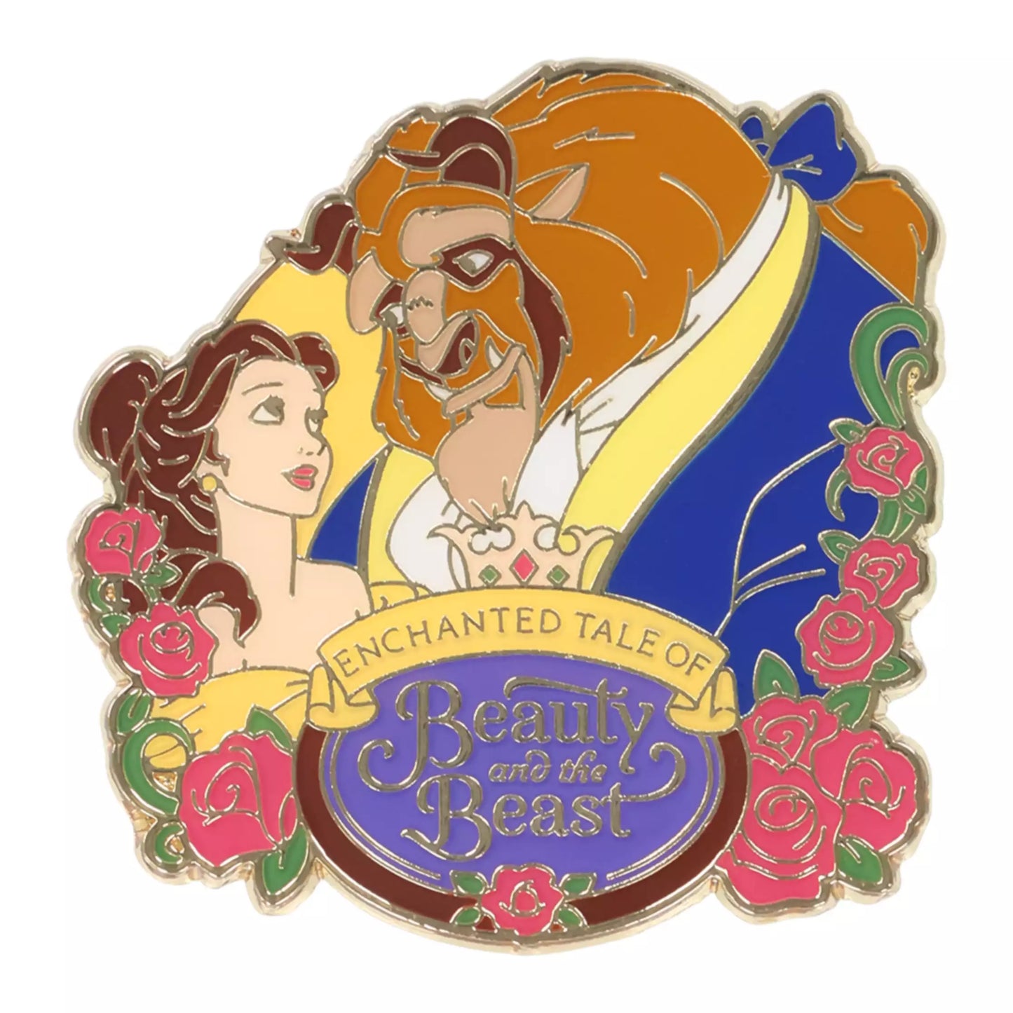 "Pre-Order" TDR - Beauty and the Beast Pin Badge