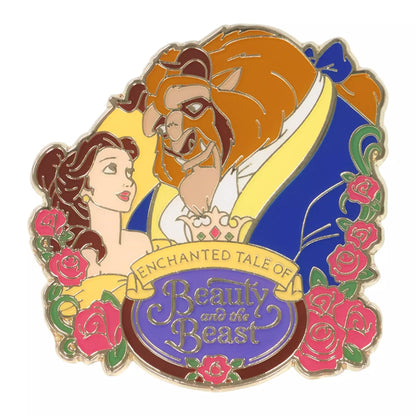 "Pre-Order" TDR - Beauty and the Beast Pin Badge