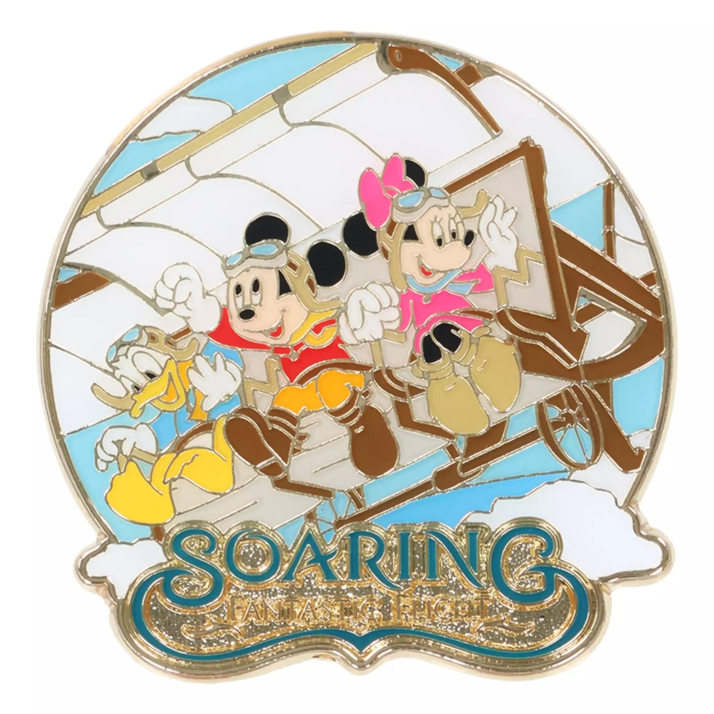 "Pre-Order" TDR - Soarin': Fantastic Flight Pin Badge