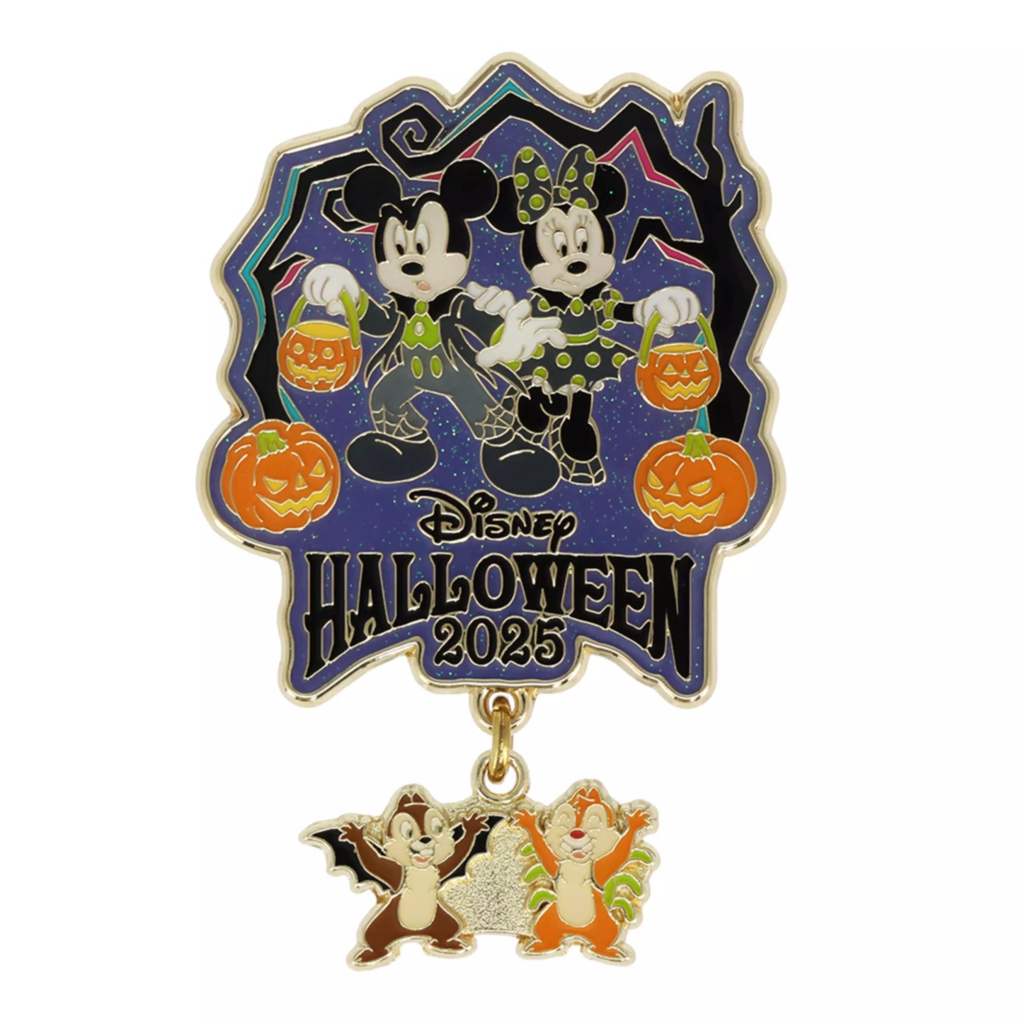 "Pre-Order" TDR - Mickey Mouse and Friends Disney Halloween Pin Badge