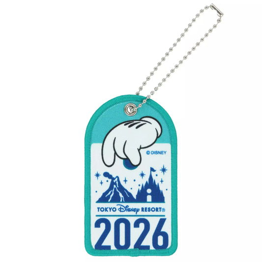 "Pre-Order" TDR - Mickey Mouse 2026, Embroidered Patch Accessories Keychain 2026
