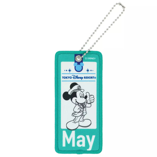 "Pre-Order" TDR - Mickey Mouse May, Embroidered Patch Accessories Keychain 2026