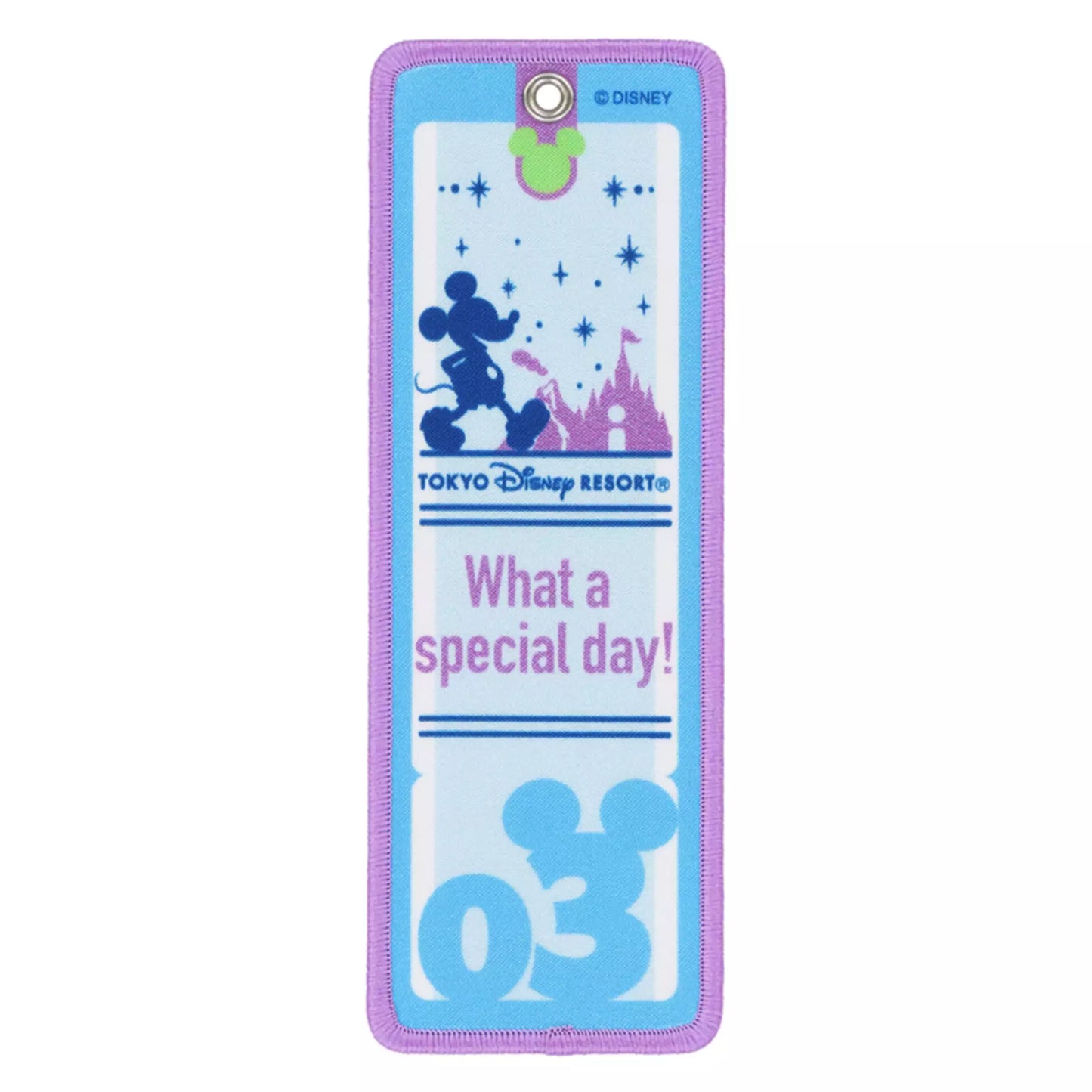 "Pre-Order" TDR - Mickey Mouse 03, Embroidered Patch Accessories Keychain 2026