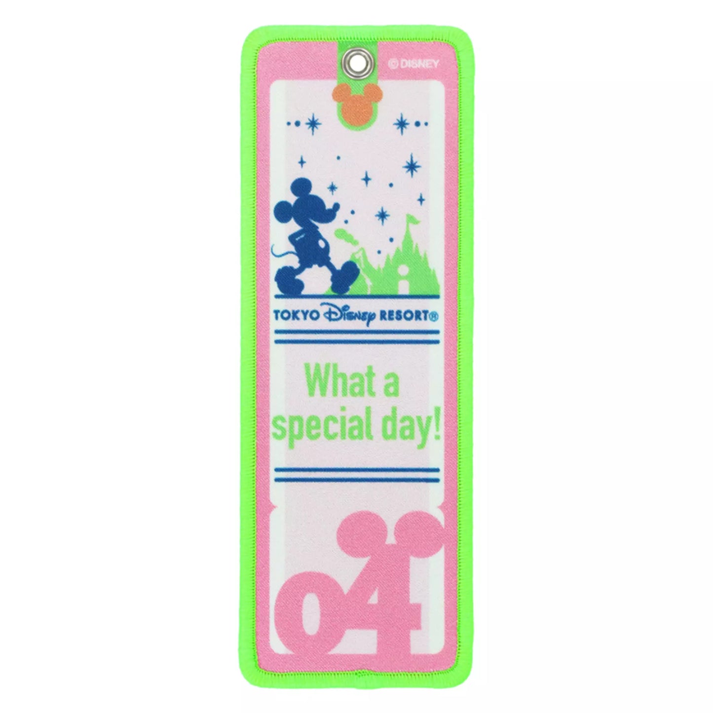 "Pre-Order" TDR - Mickey Mouse 04, Embroidered Patch Accessories Keychain 2026