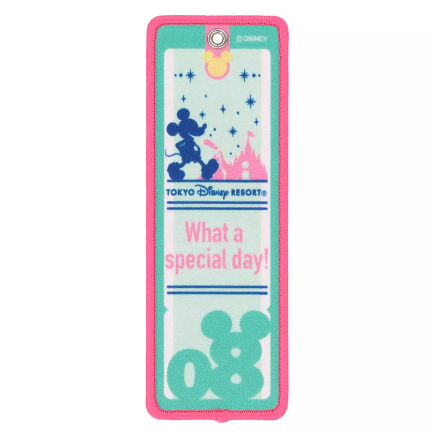 "Pre-Order" TDR - Mickey Mouse 08, Embroidered Patch Accessories Keychain 2026