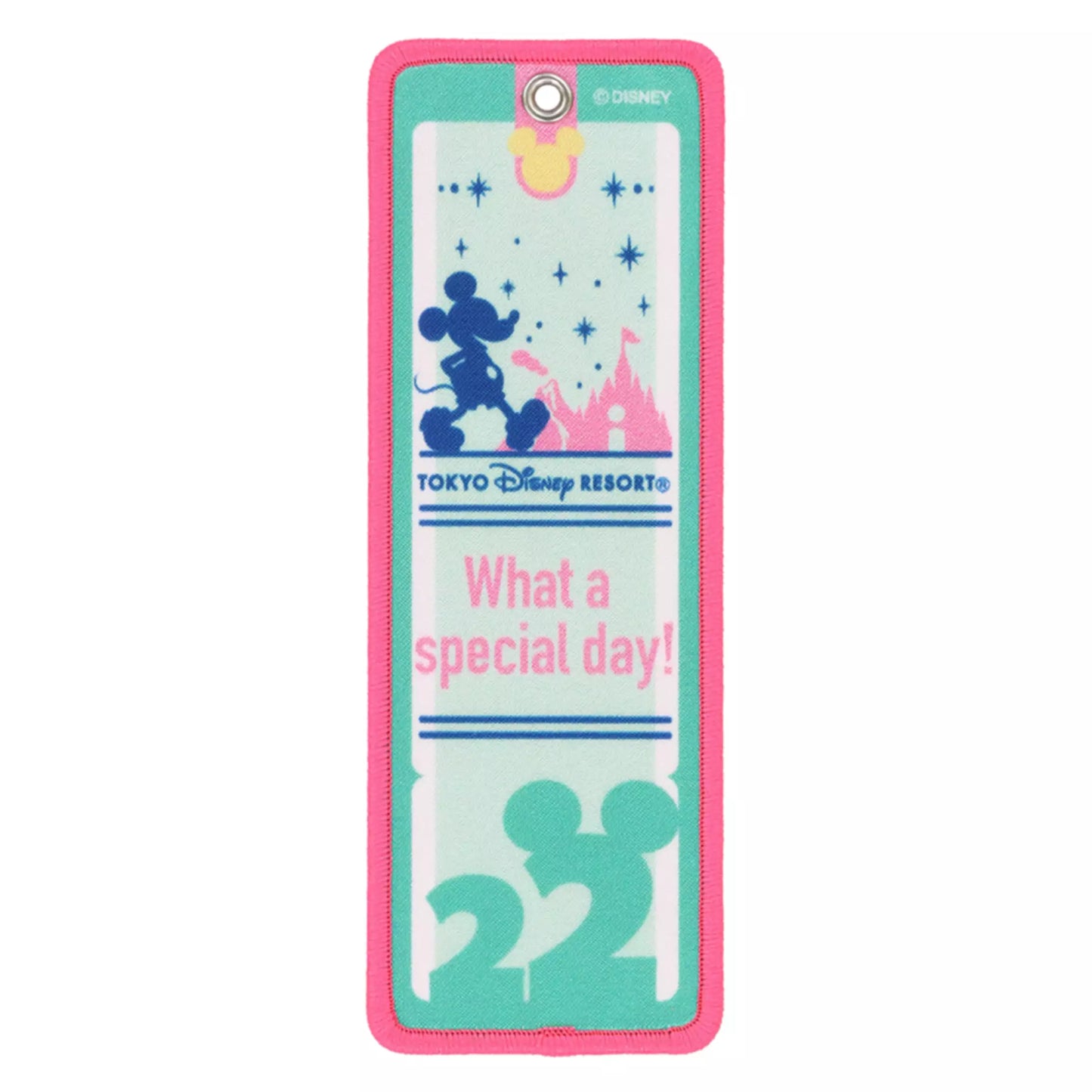 "Pre-Order" TDR - Mickey Mouse 22, Embroidered Patch Accessories Keychain 2026