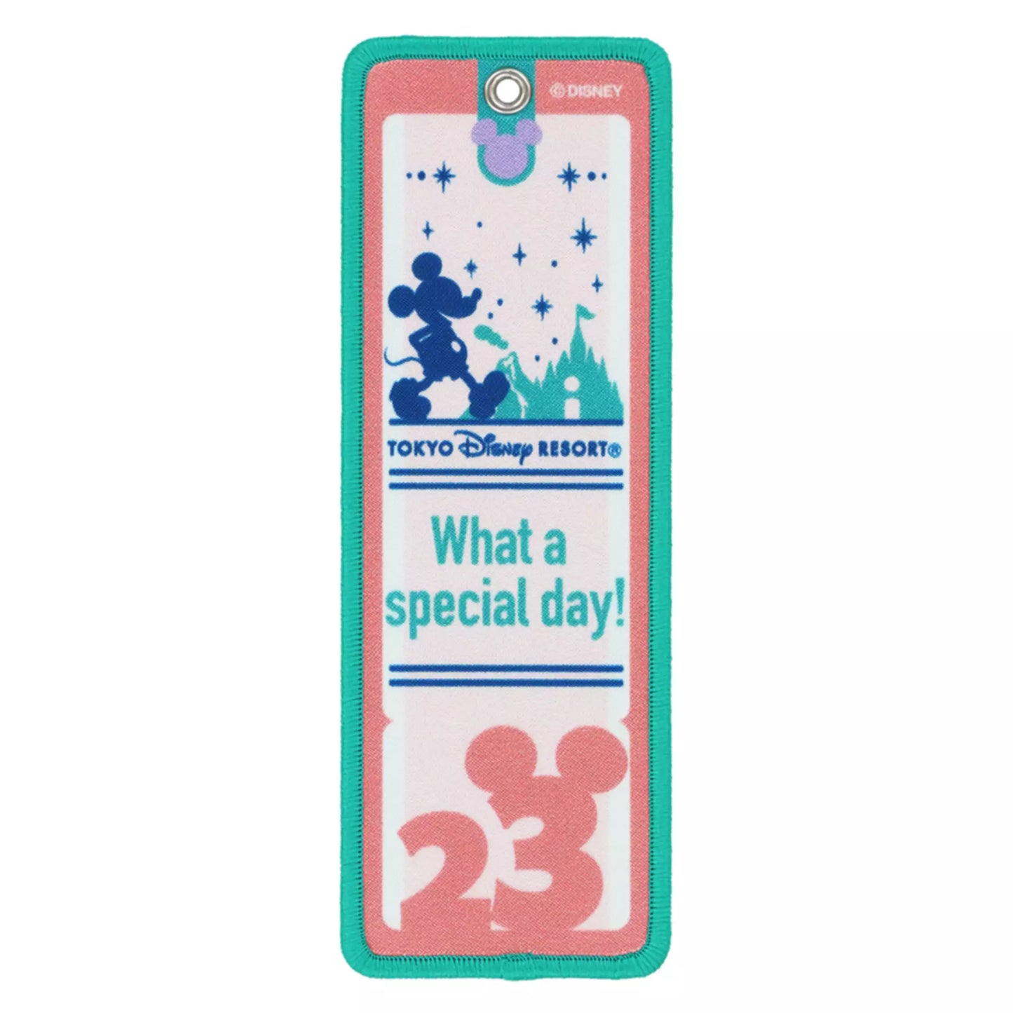 "Pre-Order" TDR - Mickey Mouse 23, Embroidered Patch Accessories Keychain 2026