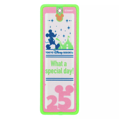 "Pre-Order" TDR - Mickey Mouse 25, Embroidered Patch Accessories Keychain 2026