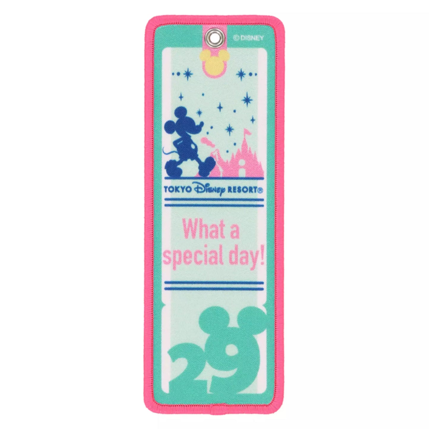 "Pre-Order" TDR - Mickey Mouse 29, Embroidered Patch Accessories Keychain 2026