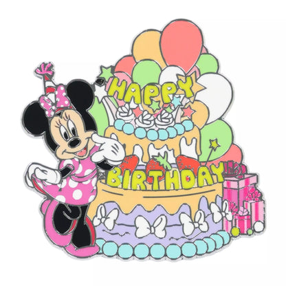 "Pre-Order" TDR - Minnie Mouse Happy Birthday Pin 2026
