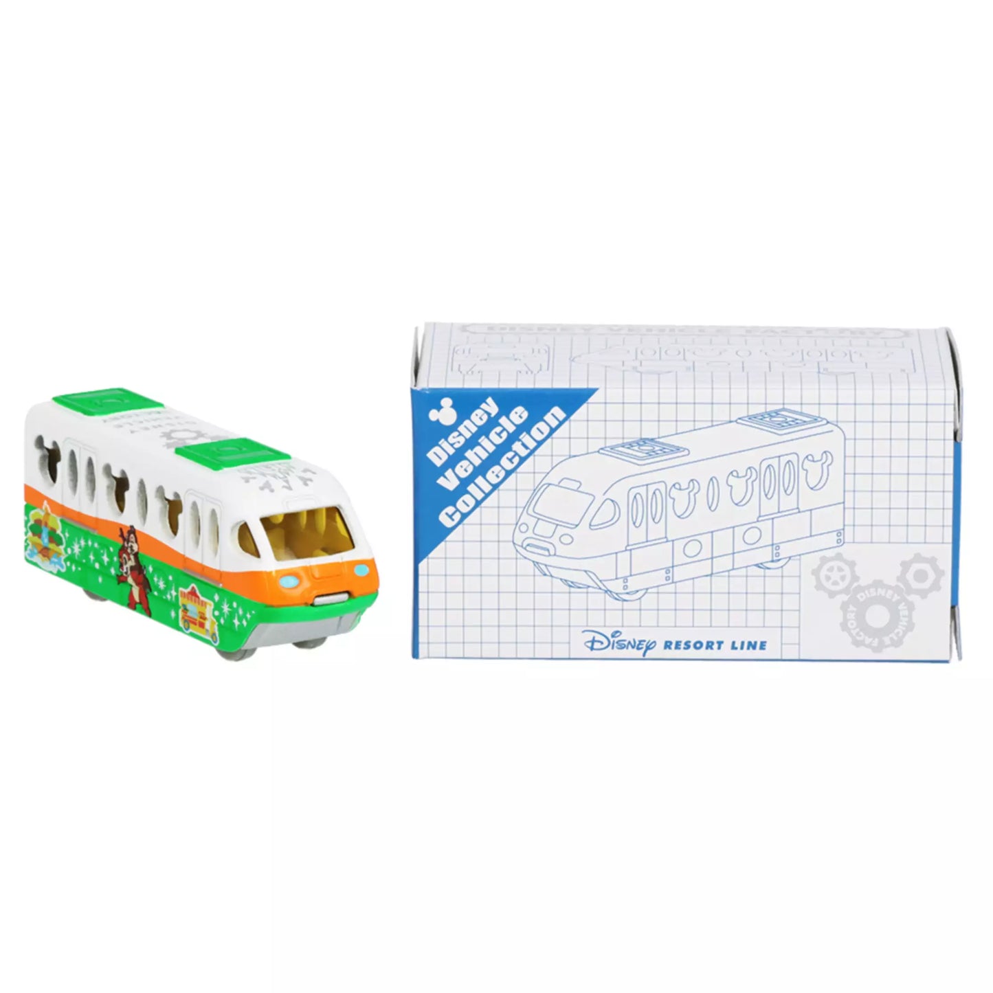 "Pre-Order" TDR - Goofy, Chip & Dale, Disney Vehicle Collection <Tomica>