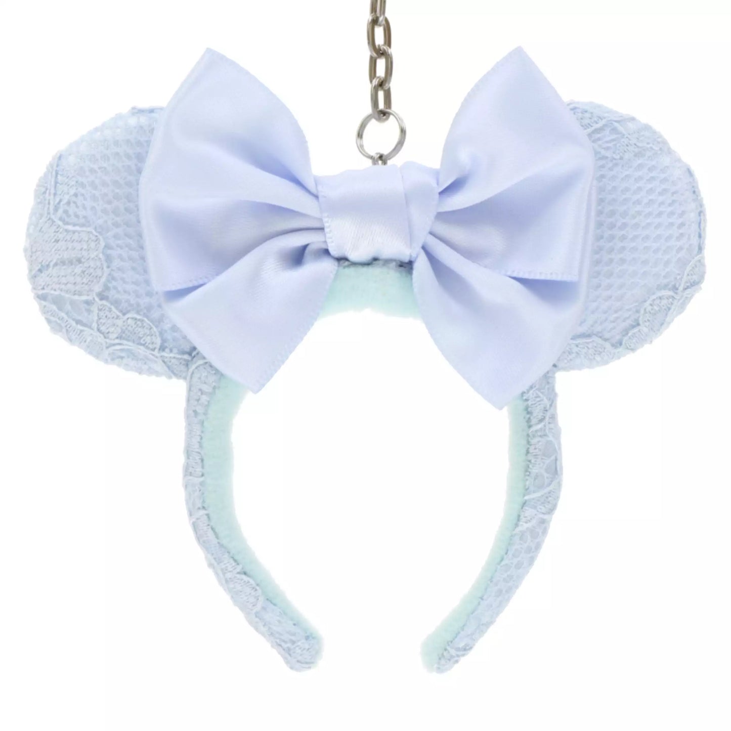 "Pre-Order" TDR - Minnie Mouse Ears Headband Keychain - Disney Blue Ever After