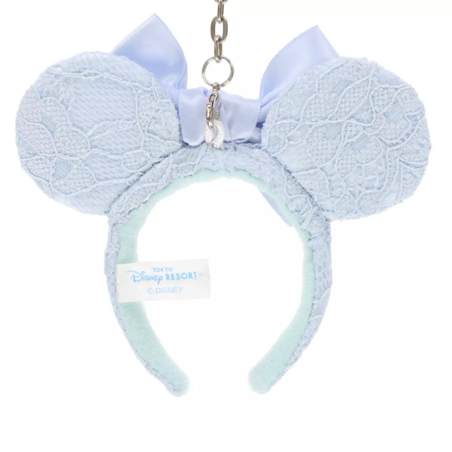 "Pre-Order" TDR - Minnie Mouse Ears Headband Keychain - Disney Blue Ever After