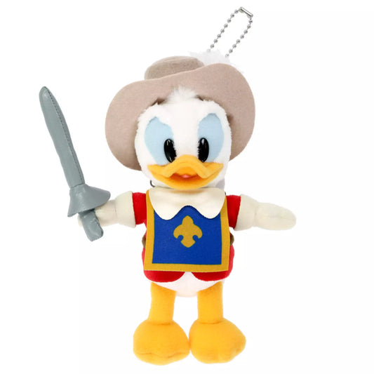 "Pre-Order" TDR - Donald Duck Plush Bag Keychain, The Three Musketeers