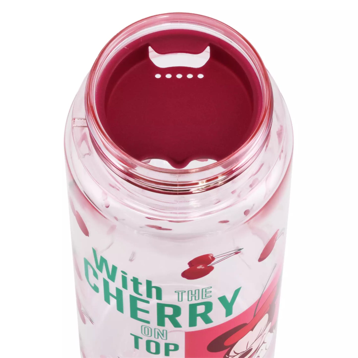 "Pre-Order" TDR - Minnie Mouse Drink Bottle 500ml, WITH THE CHERRY ON TOP 2026