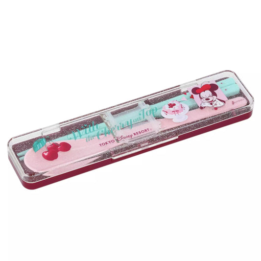 "Pre-Order" TDR - Minnie Lunch Cutlery, WITH THE CHERRY ON TOP 2026